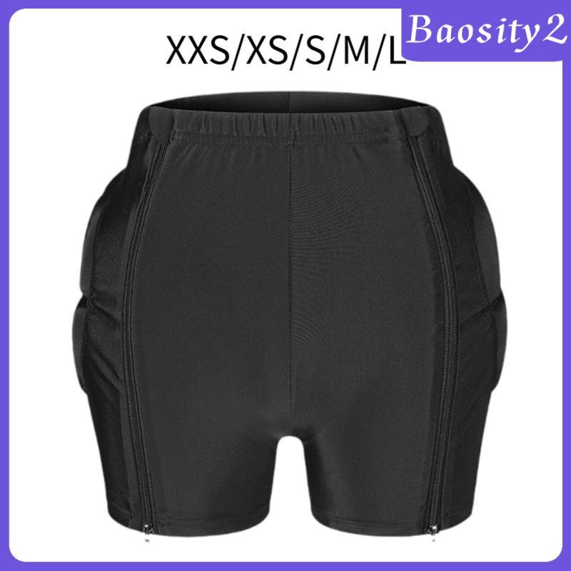 [Baosity2] Kids Hip Protector Snowboard Butt Pad กางเกงขาสั้นสําหรับสเก็ต Ice Hockey Roller และฤดูหน