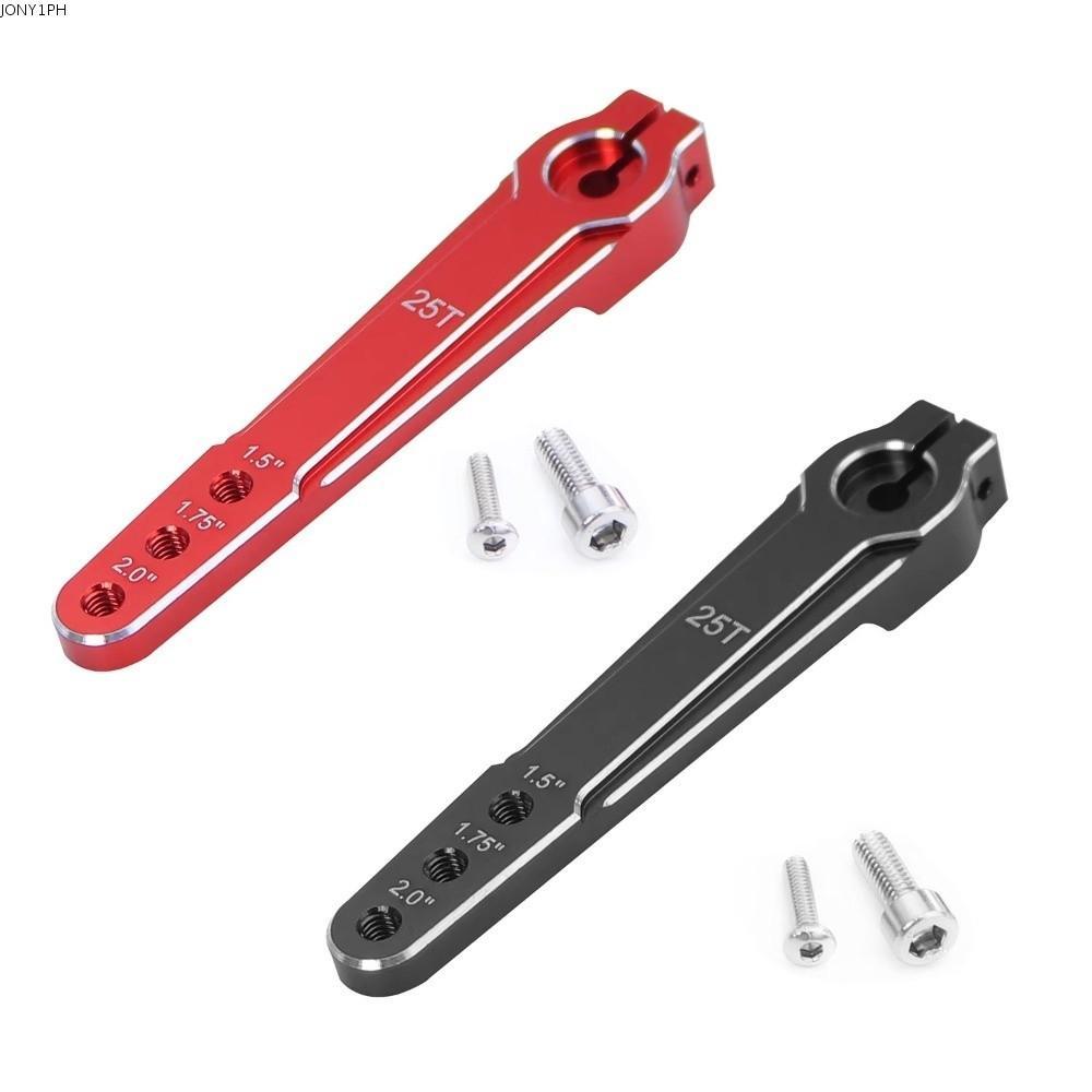 JONY1RN พวงมาลัย Servo Arm, 3 หลุมออกแบบอลูมิเนียมขยาย Servo Horn, 1.5/1.75/2.0 นิ้ว M3 Hole Servo S