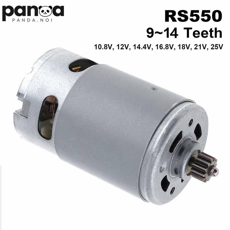 มอเตอร์ DC RS550 12V 21V มอเตอร์สว่านไร้สาย (แท้) for Makita มากีต้า รุ่น HP333D,HP333,HP333DZ,DF333