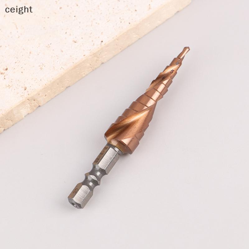[ceight] M35 Cobalt Step Drillที่เปิดรูสแตนเลส - ชุดความแข็งสูง TH