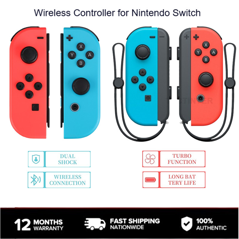 Nintendo Switch Joycon จอยสติ๊กจอยสติ๊กเกม Pad สําหรับ Nintendo Joy Con L/R จอยสติ๊กไร้สายควบคุม nintendo switch oled