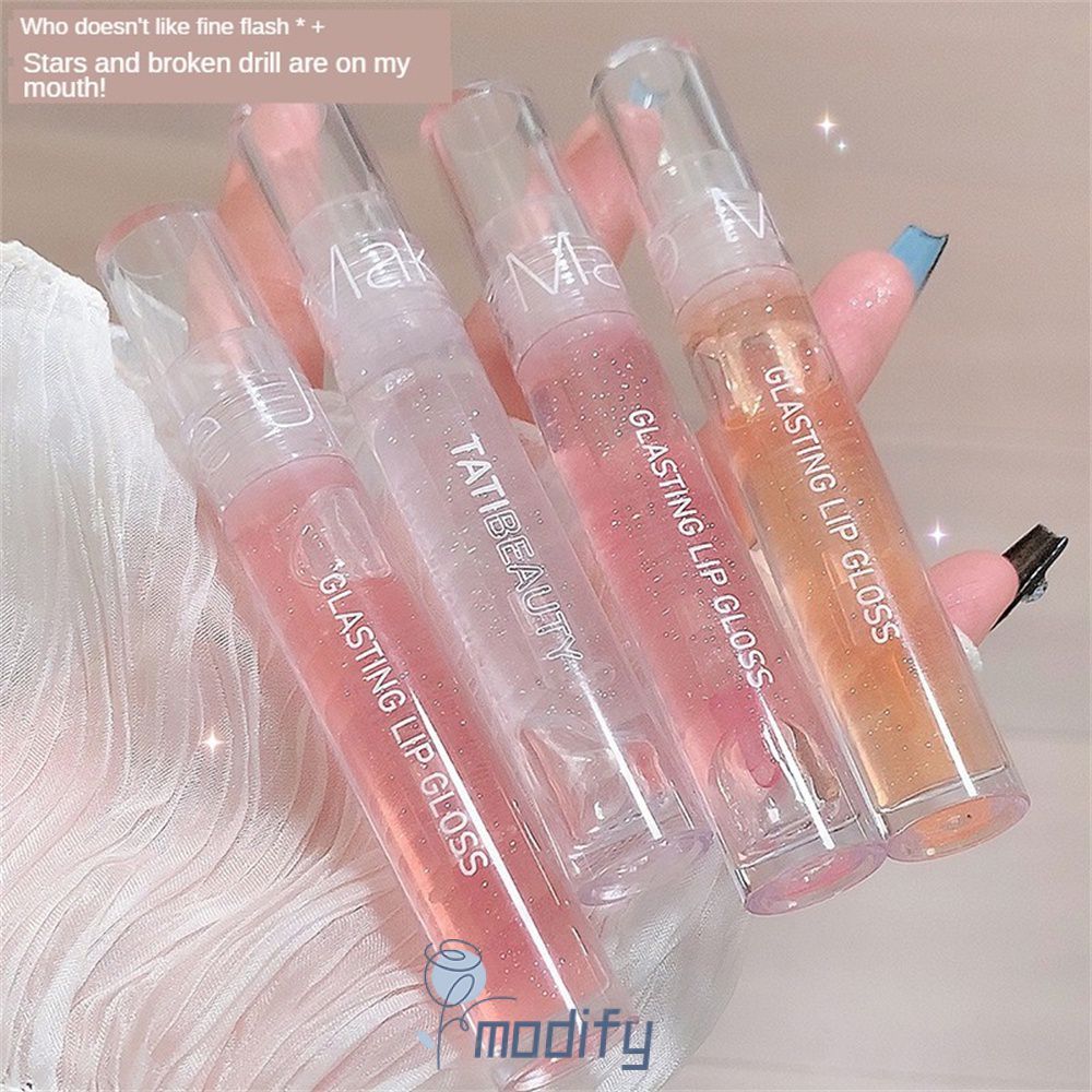TATI BEAUTY Desalted Lip Gloss Doodle Lip Beauty And Health Enhance The Color Water Lip Honey Moistu