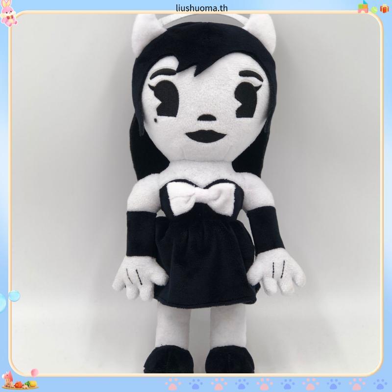 ของเล่นตุ๊กตาสุนัข Bendy และเครื่องหมึก Bendy และตุ๊กตาสาวสุนัข Bendy