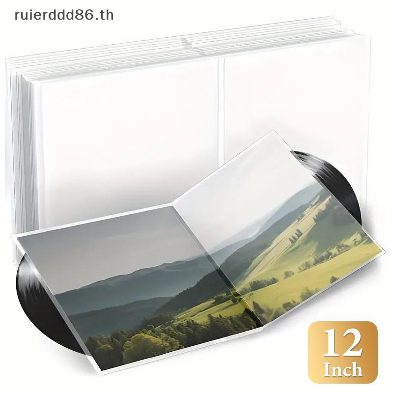XXHZ 3/5/15/20pcs Double-Sided Folding Vinyl Album Sleeve LP Record Sleeve Anti-Static Dust Dual Ope