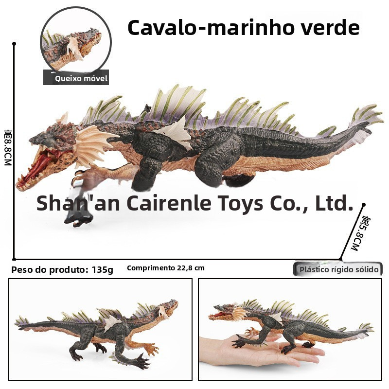 เด็กจําลองสัตว์รุ่น Sea Dragon Beast Warcraft Dragon Flying Divine Beast Western Magic Dragon Beast 