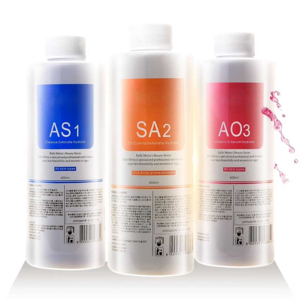 Professional Hydro Peeling Solution สําหรับเครื่อง Hydrodermabrasion – Bubble Solution สําหรับทุกสภา