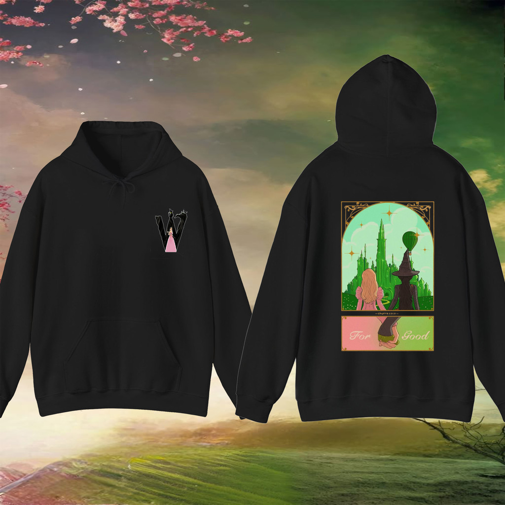 Wicked: For Good Musical Hoodie  | Unisex Broadway Show Sweatshirt เสื้อฮู้ด Wicked: For Good คอนเสิ