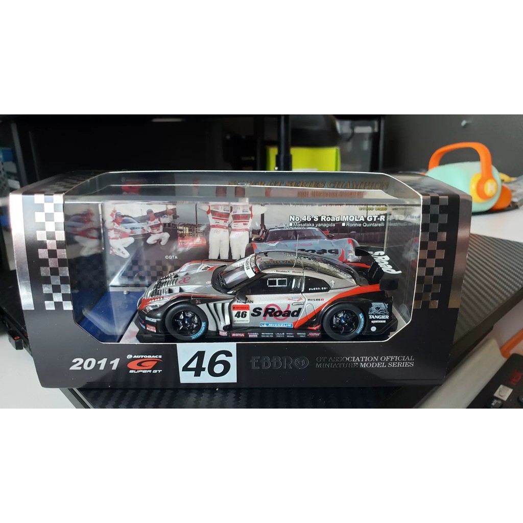 [ใหม่ในเดือนพฤษภาคม]% jj1/43 ebbro gtr gt500 2011 Champion Pack gt-r 1: 43 Japanese Nissan s road gt