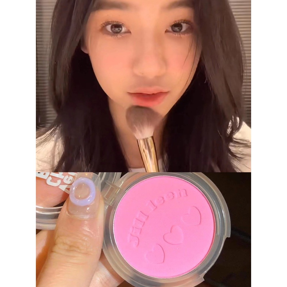 Yi Mengling สไตล์เดียวกัน JILL LEEN Monochrome Blush สีม่วง 18 Sun Red Repairing ความจุ 02 สีขยาย ji