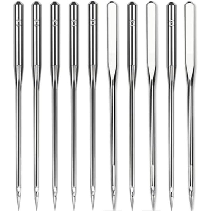 50 Pcs Universal Size 90/14 Sewing Machine Needles, Heavy Duty Sewing Machine Needles for Embroidery