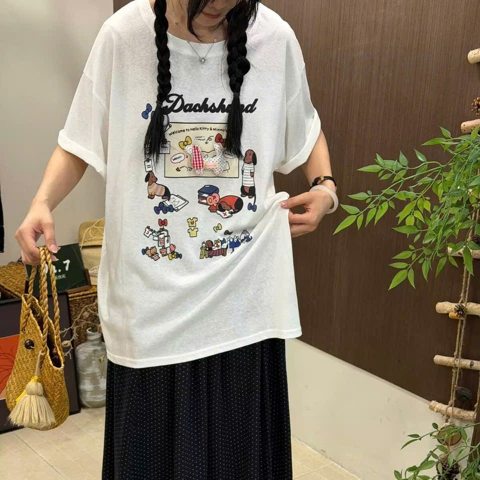 เสื้อยืด Aim สําหรับผู้หญิงพื้นฐาน 1106
