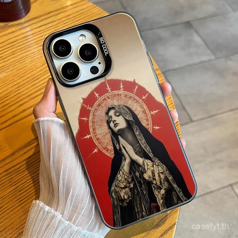 เคสโทรศัพท์สร้างสรรค์ตํานานสวดมนต์ยุโรปอเมริกันตัวละครเหมาะสําหรับiPhone 17 16 15 promax 14promax 14 13 12 11 pro max xr 16pro 17pro 12pro Shock-Resistantกรณีที่มีความยืดหยุ่น