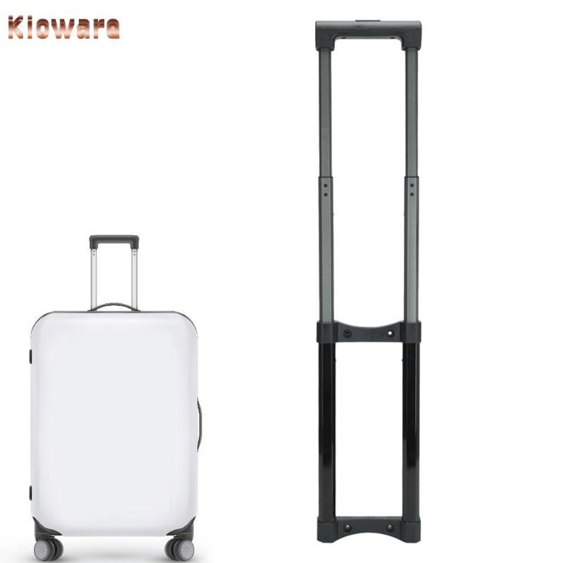 Kloware DIY กระเป๋าเดินทาง Telescopic Handle อะไหล่ 32 นิ้วยาวอุปกรณ์เสริมการเดินทางแข็งแรง Fine Craftsmanship โลหะสีดําดึง Rod