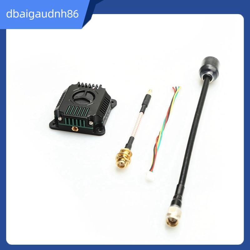 READY STOCK4.9/5.8G/6GHz 72CH 3W VTX เครื่องส่งสัญญาณวิดีโอแบบสลับพร้อมเสาอากาศ TBS Protocol สําหรับ