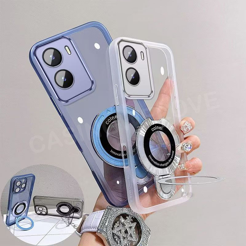 เคสโทรศัพท์สําหรับ Infinix GT 50 Pro 4G 5G 2026 เลนส์กล้องปกป้อง CD Ring Stand Holder เคสโทรศัพท์กันกระแทกฝาหลัง