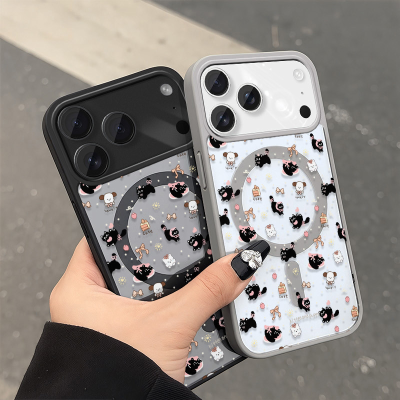 Fiona🥐ใช้ได้กับเคสโทรศัพท์ของApple เข้ากันได้กับเคสโทรศัพท์ของ เคสไอโฟน iPhone 17 16 15 14 13 12 11 