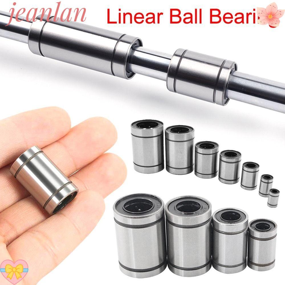 JLAN บูชเหล็กทนทานสําหรับเครื่องพิมพ์ CNC Part LM3UU LM4UU LM5UU LM6UU