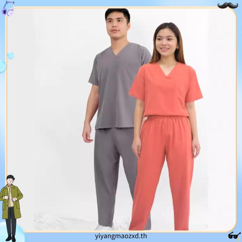[ไม่ปักชื่อ] GQ Pro MED Women Scrub Premium Collection - เสื้อสครับผู้หญิง ผ้าสะท้อนน้ำ ใส่สบาย ยับย