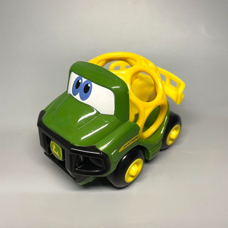 ✨Oball oball Hole Car Model Car Trolley เลื่อนไม่ดึงกลับวัสดุที่เป็นมิตรกับสิ่งแวดล้อม