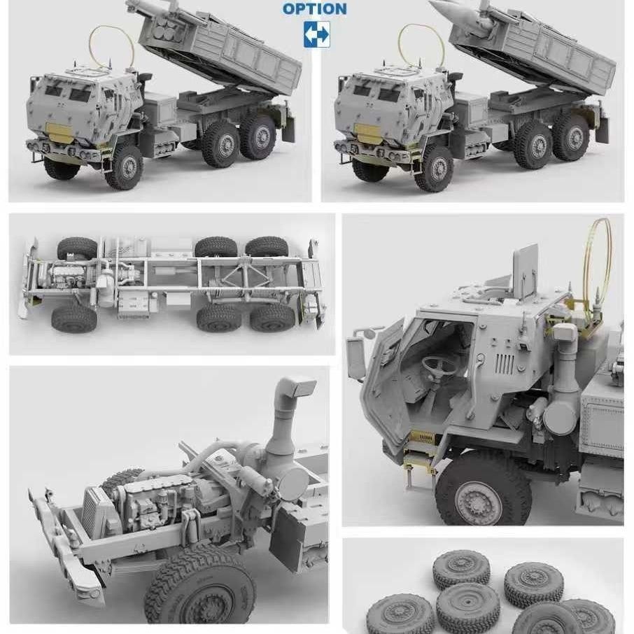 FOREART 2008 1/72 M142 Hyms High Mobility Rocket Launcher/Tactical Missile Assembly Model