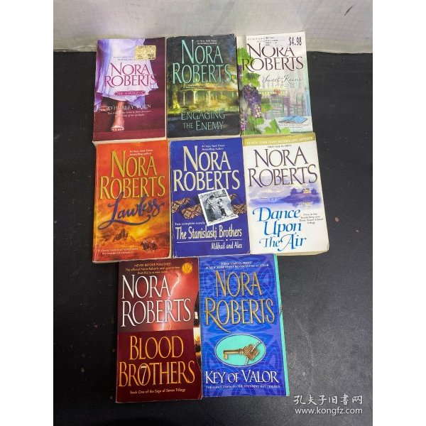 [8 Copies Co-Sale] English Original NORA ROBERTS Series: Lawless, Blood Brothers, Engaging The Enemy