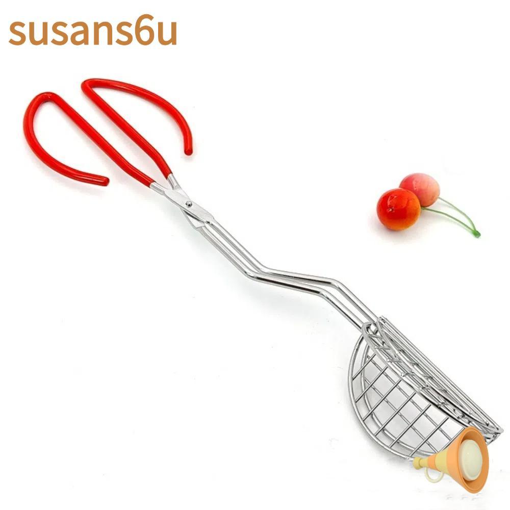 ที่คีบเปลือกทาโก้สแตนเลสรูปตัวยู SUSAN อเนกประสงค์สำหรับทำทาโก้โฮมเมด คุณภาพสูง ใช้งานง่าย