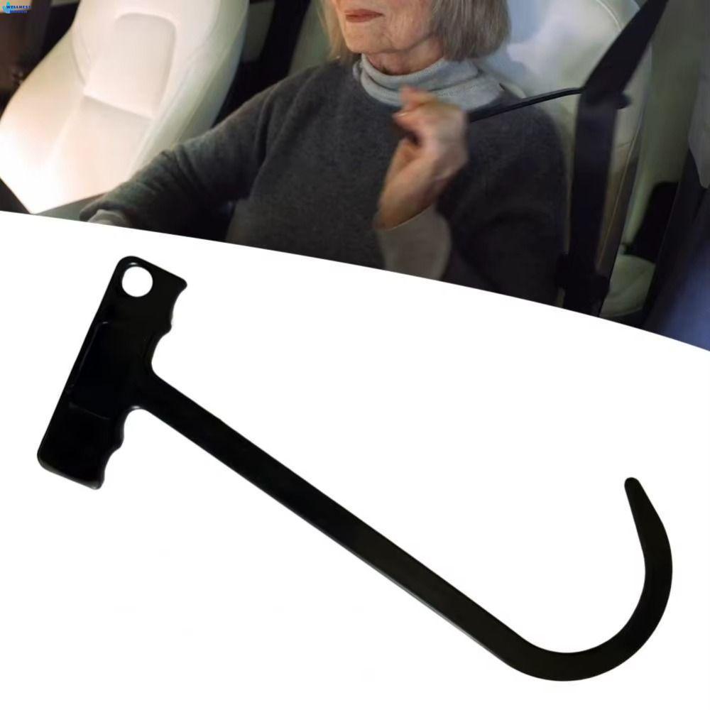 WELLNESSHAVEN Seniors Seatbelt Catcher, สะดวก Universal ผู้สูงอายุ Seatbelt Helper Seatbelt Grabber 