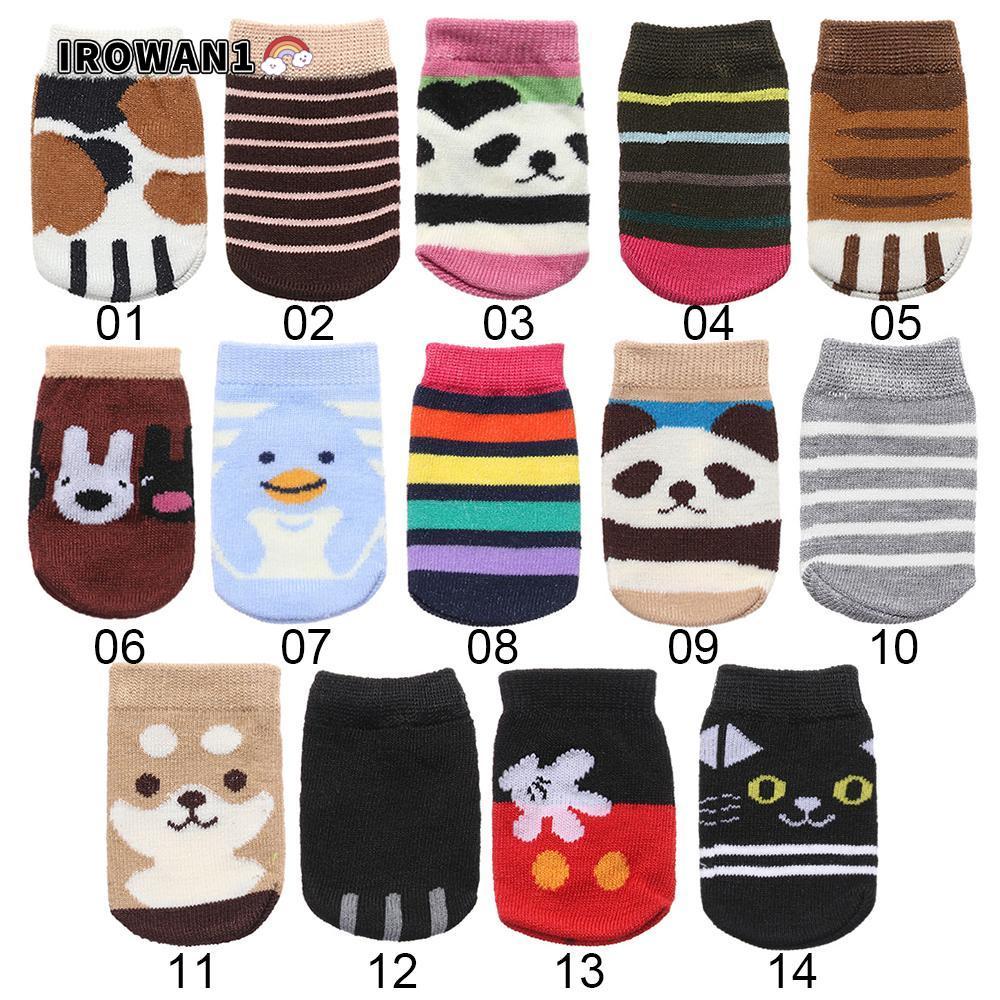 เออร์วัน1 4ชิ้นเก้าอี้ขาครอบคลุมลื่นการ์ตูน14รูปแบบชั้นป้องกัน