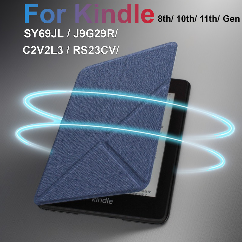 เคสสําหรับ Kindle 8th 10th 11th Gen Kindle 2024 RS23CV J9G29R SY69JL C2V2L3 E-book Cover Multi-Viewi