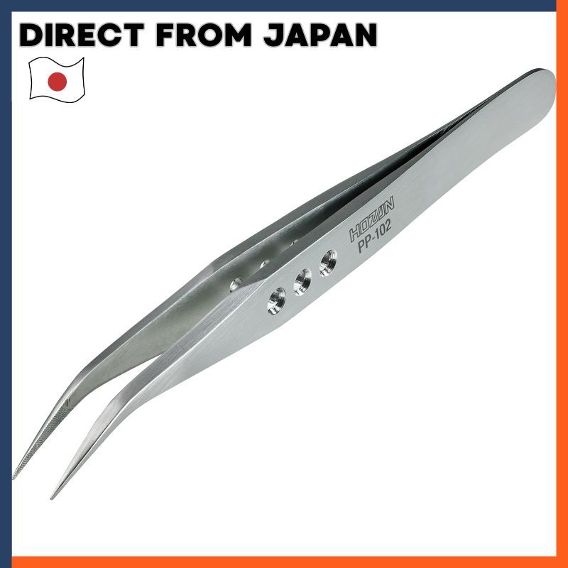 Hozan Tweezer Thick Finish PP Series