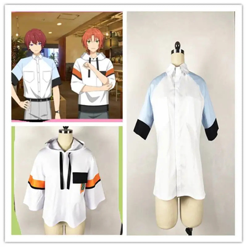เครื่องแต่งกายคอสเพลย์ Ensemble Stars Morisawa Chaki Suoutsukasa ชุดลำลองสำหรับหน้าร้อนและฮัลโลวีน