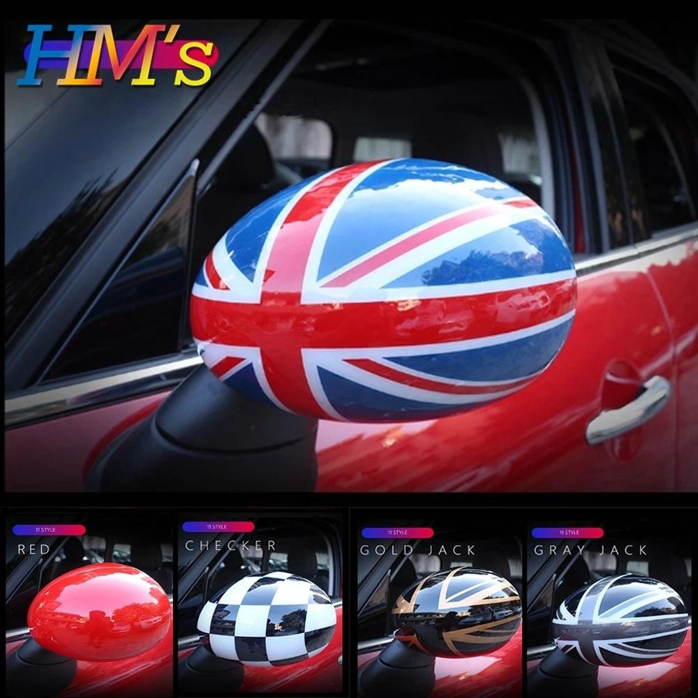 สําหรับ MINI Cooper F56 F55 Hardtop Hatchback กระจกมองหลังสติกเกอร์สําหรับ MINI Cooper อุปกรณ์เสริมส