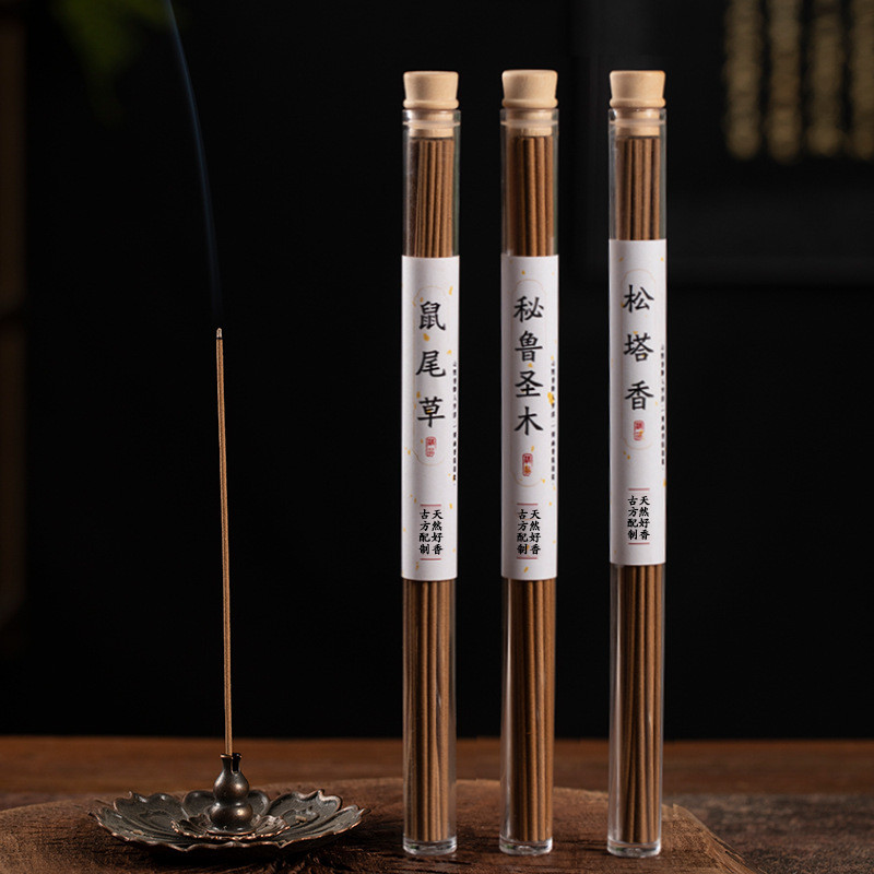 Pine Tower ธูปธูป Peruvian Holy Wood Sage ธูปนอน Purify Magnetic Field Househ