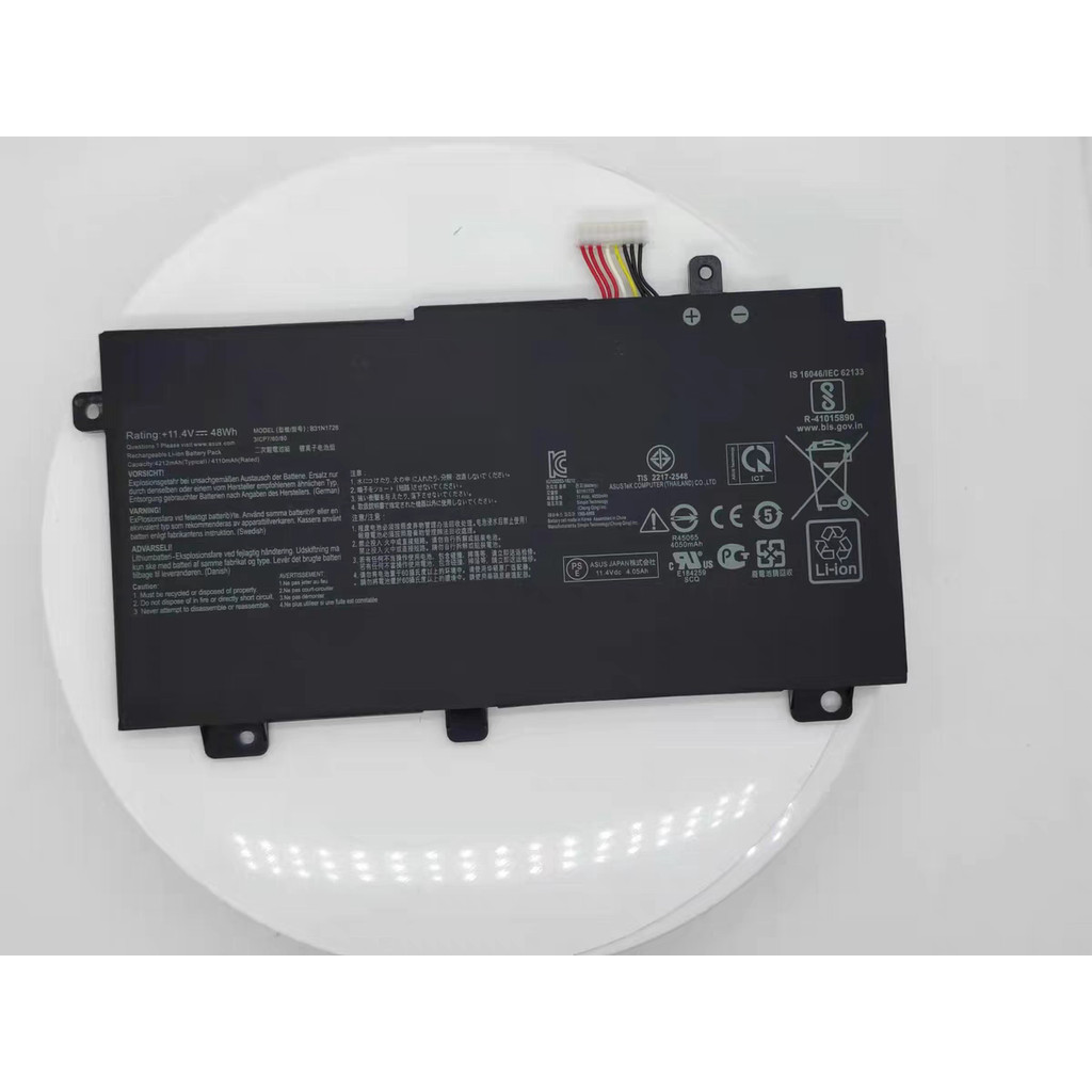 New for ASUS FX80GFX86FG FX95G FX505G FX504G B31N1726 battery