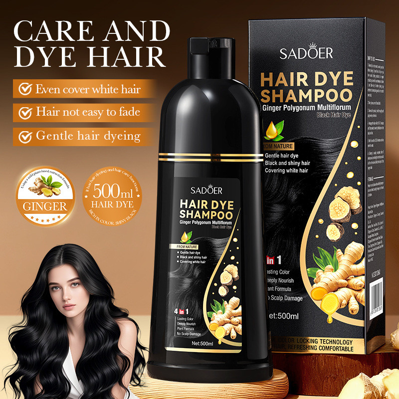 Ginseng Ginger Natural Dye Brown sadoer Chestnut Black Full English Dye Polygonum Multiflorum Black 