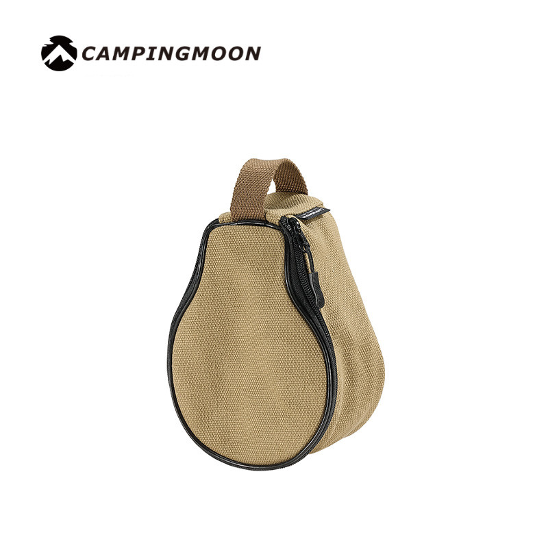 Coman S220-B Camping Outdoor Camping กระเป๋าถือผ้าฝ้ายหนาผ้าใบ Shera ถ้วย Shera ชามเก็บกระเป๋า