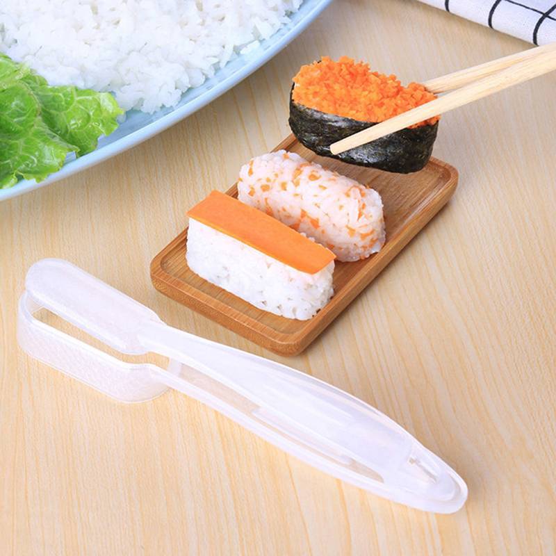 FENGFEI แม่พิมพ์ซูชิข้าวปั้นแบบพกพา Bento เครื่องมืออุปกรณ์ครัวเครื่องมือซูชิเด็กทารก Bento DIY แม่พ