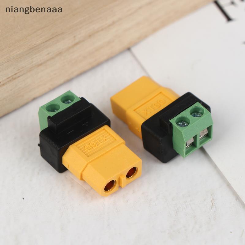 (niangbenaaa) XT60 ชายหญิง 2Pin Terminal Adapter Solderless ชาร์จสําหรับ UAV Balance Charger แผงพลังงานแสงอาทิตย์รุ่นอุปกรณ์ใหม่ ราคา ถูกที่สุด ดีลบีเคเค แกลเลอรีภาพที่ 3