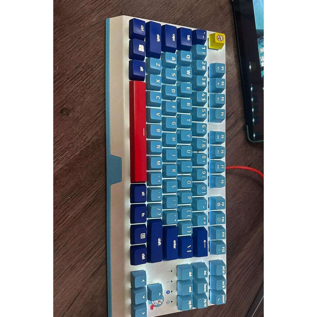 [คลังสินค้าพร้อม] Razer Doraemon Keyboard Original Keycap 95 ใหม่