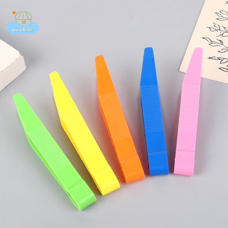 [LI] 5 ชิ้นสีพลาสติก s เด็กแบน Headed s สําหรับเด็กวัยหัดเดิน Fine Motor การเรียนรู้ของเล่น Early Ed
