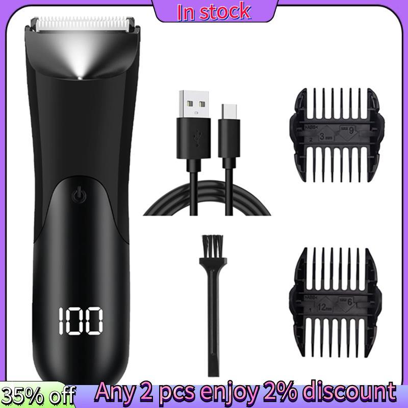 ในสต็อก-Trimmer forMen Professional Body Hair Trimmer forMen Groin & Body Hair Trimmer forMen Electr