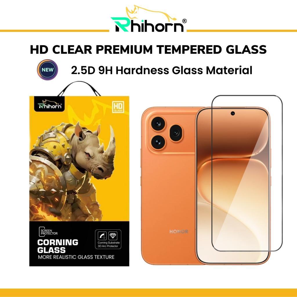 Rhihorn 2.5D 9H กระจกนิรภัยสําหรับ Honor 600 Pro 5G 600 5G 600 Lite 5G ป้องกันหน้าจอ