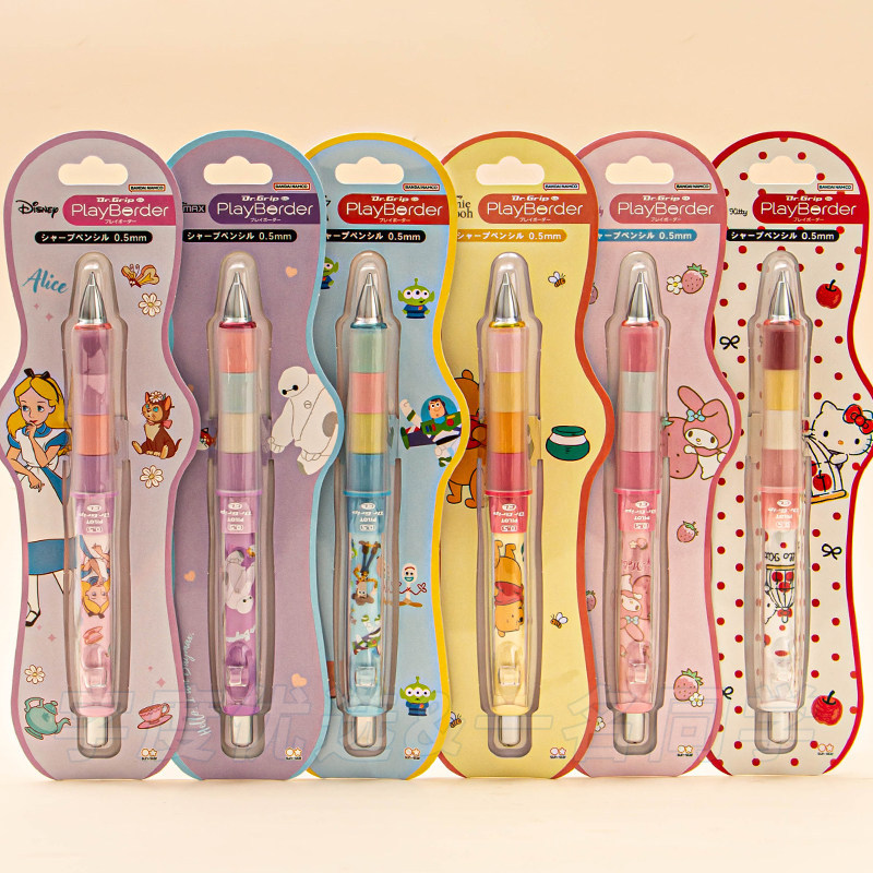 ญี่ปุ่นนําเข้า PILOT PILOT PILOT Sanrio Limited ดินสอกดกาวนุ่ม Shake Out Core Kuromi Dr.Grip