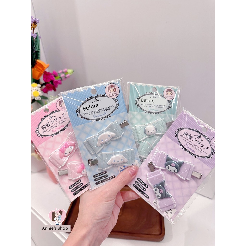 กิ๊บsanrio แท้ กิ๊บติดผม sanrio Sanrio Kuromi Big-Eared Dog melody กิ๊บติดผมหัก