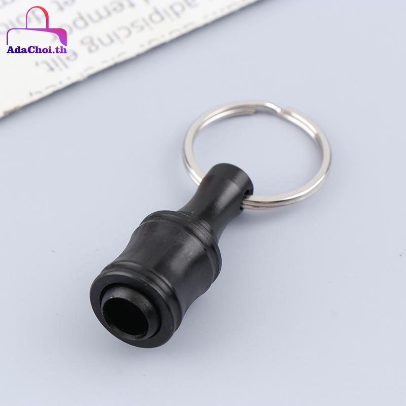 AdaChoi 6 ชิ้น/เซ็ต Bit Holder 1/4 นิ้ว Hex ไขควง Bits Holder Extension Bar พวงกุญแจอะแดปเตอร์เจาะ B