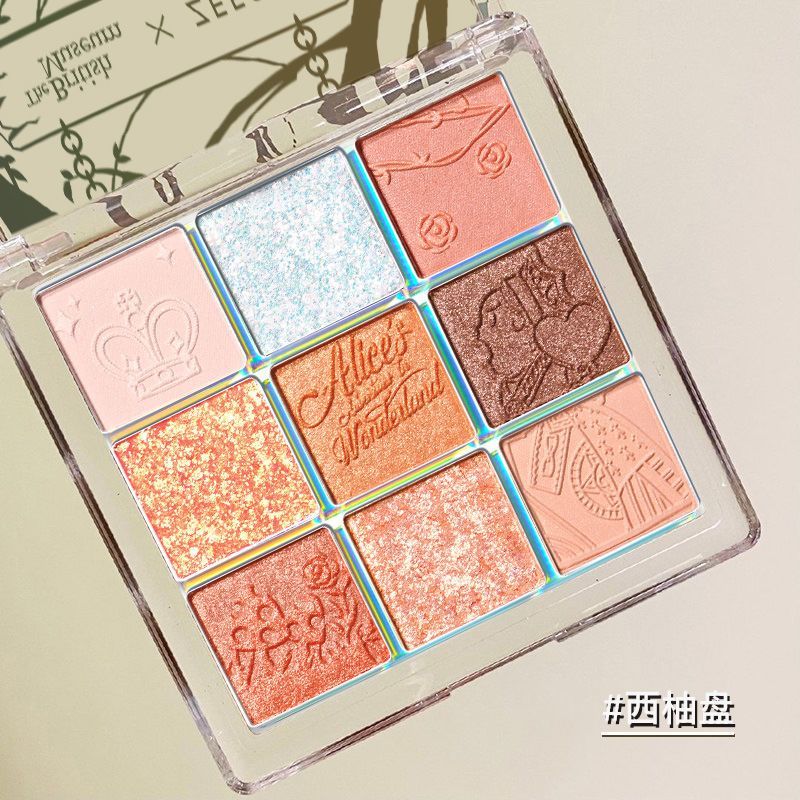 [ZEESEA] ZEESEA Dreamy Alice Nine-Color Eyeshadow Earth Pearlescent Super Hot Eyeshadow Palette ราคา