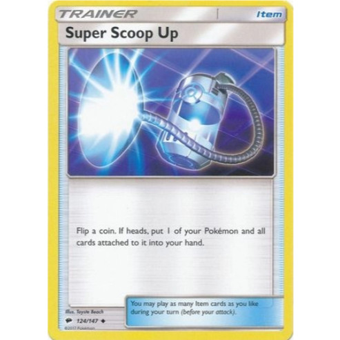 [การ์ดโปเกมอน TCG] Super Scoop Up - 124/147 - Uncommon