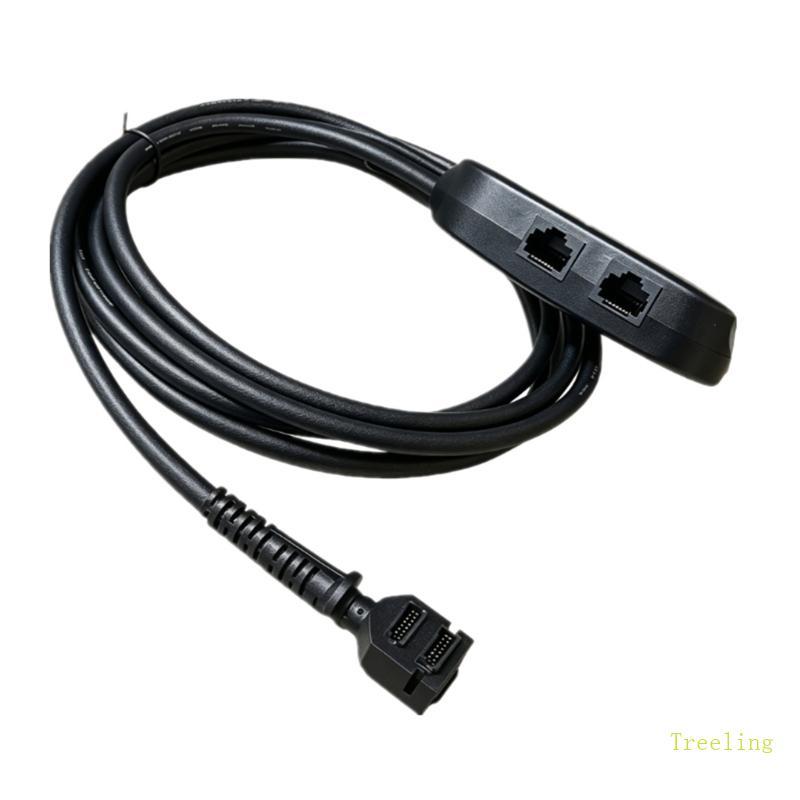 Treeling Universal เปลี่ยนสําหรับ VeriFone VX805 และ VX820 POS PIN Pad วัสดุ PVC ความยาว 2M