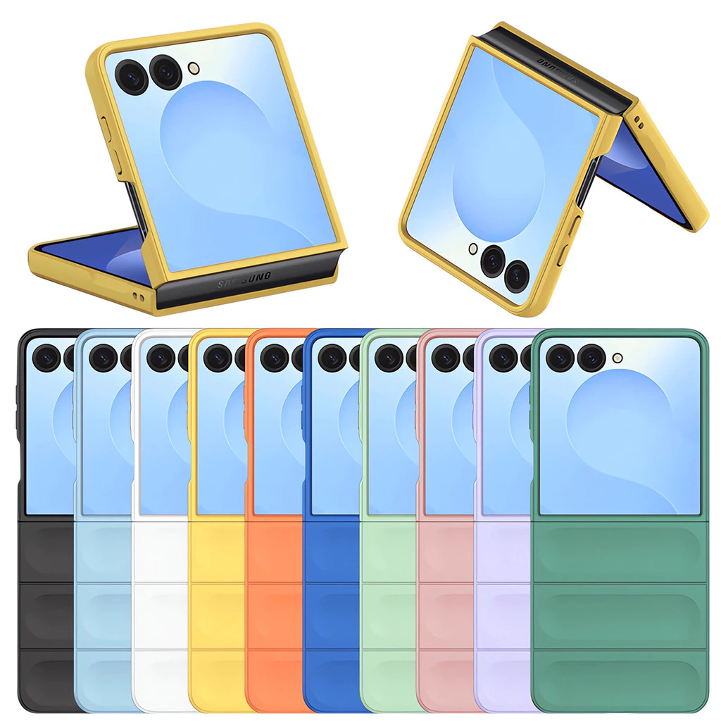สีลูกกวาดแฟนตาซีโล่เคสโทรศัพท์ฮาร์ดพีซีฝาหลังสําหรับ Samsung Galaxy Z Flip7 Z Flip