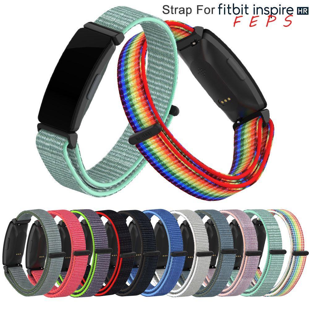 FEPS สายนาฬิกา Fitness Tracker เปลี่ยนสายรัดข้อมือเทปวิเศษสําหรับ Fitbit Inspire HR